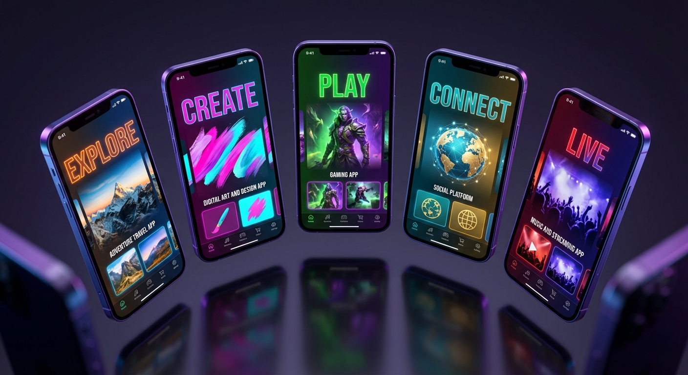 PerfectDeck AI screenshot generator - smartphone displaying app store screenshots